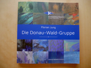 Gestaltung Buch-Titelseite Die Donau-Wald-Gruppe