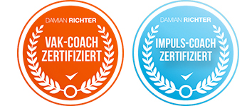 Zertifizierter VAK- und Impuls-Coach nach Damian Richter